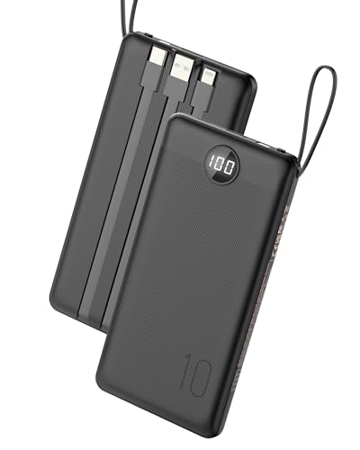 VEEKTOMX Built-in Cable Power Bank