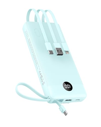 VEEKTOMX Built-in Cable Power Bank