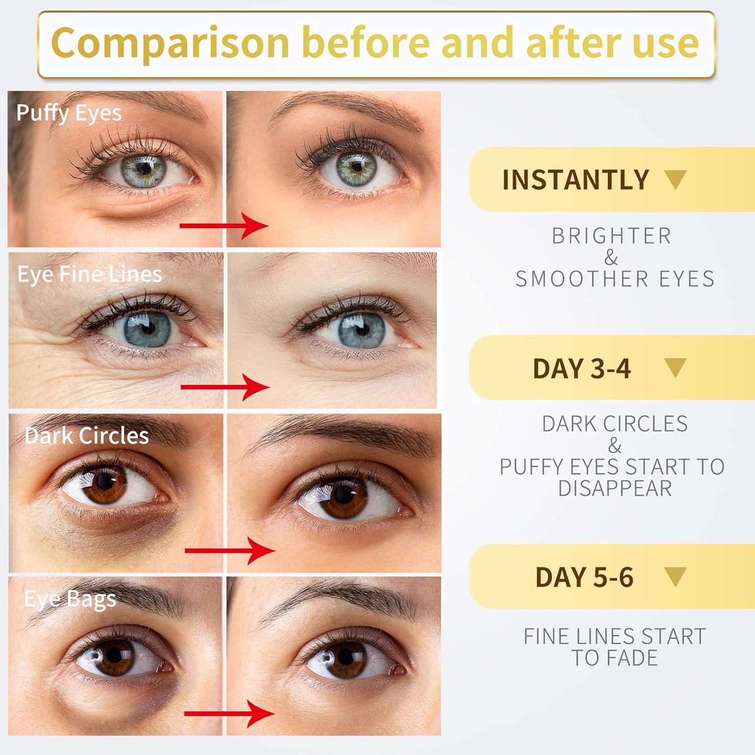 24K Gold Collagen Eye Patches